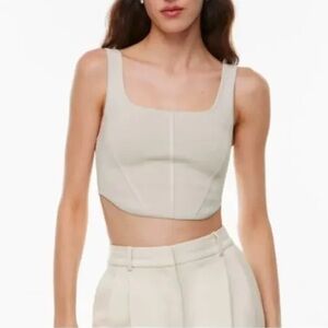 Babaton Sculpt Knit Bustier Tank